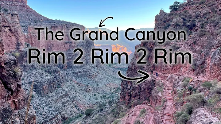 Running The Grand Canyon Rim to Rim to Rim | R2R2R | Double Crossing | 48+ miles 11k+ feet in a day!