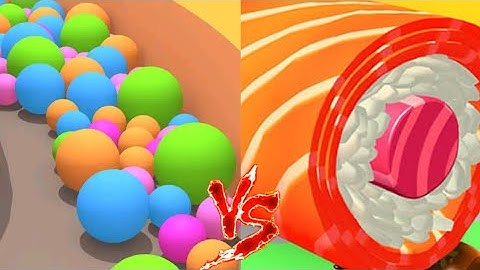 Sand Balls | Sushi Roll 3D - All Level Mobile Gameplay Android, iOS - NEW APK UPDATE KSPW8