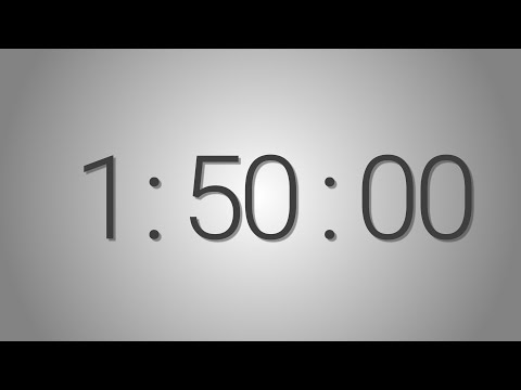 Vídeo: Quantos minutos é 1/10 de uma hora?