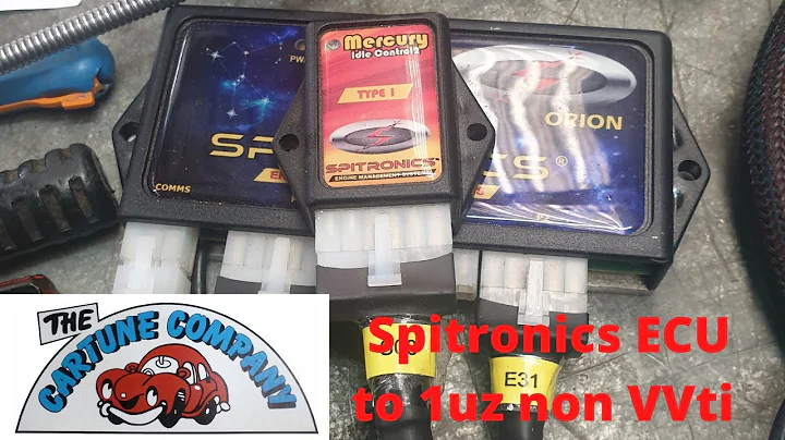 Spitronics 2 overview of wiring , unbox , getting the job underway , 1uz Non VVti