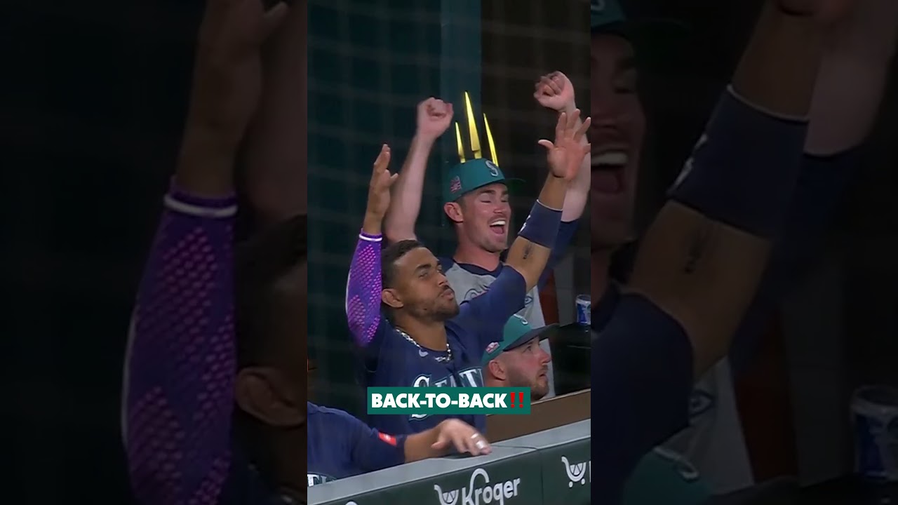 Big-time blasts from Dom Canzone and Randy Arozarena 👏  #mlb #baseball #mariners