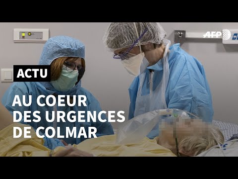 Coronavirus: au coeur des urgences de Colmar | AFP Reportage Coronavirus: au coeur des urgences de Colmar | AFP Reportage