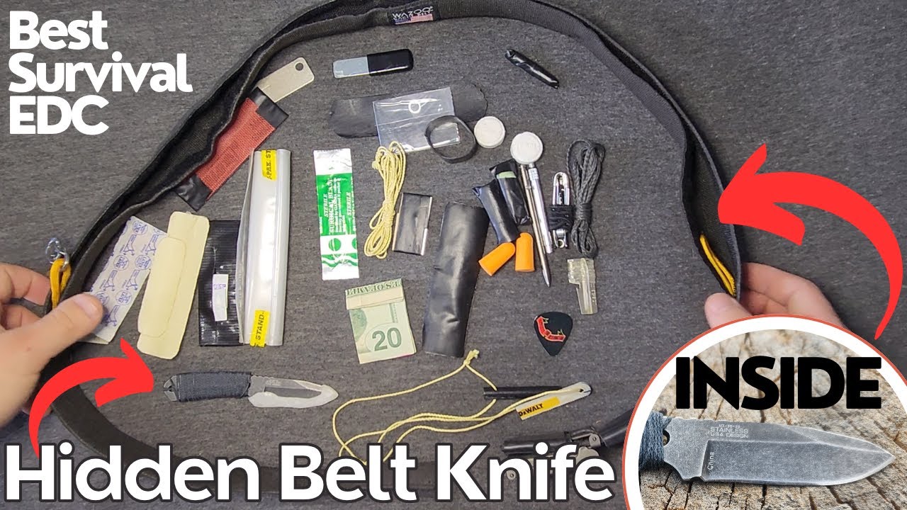 The ULTIMATE EDC Wazoo Survival Belt