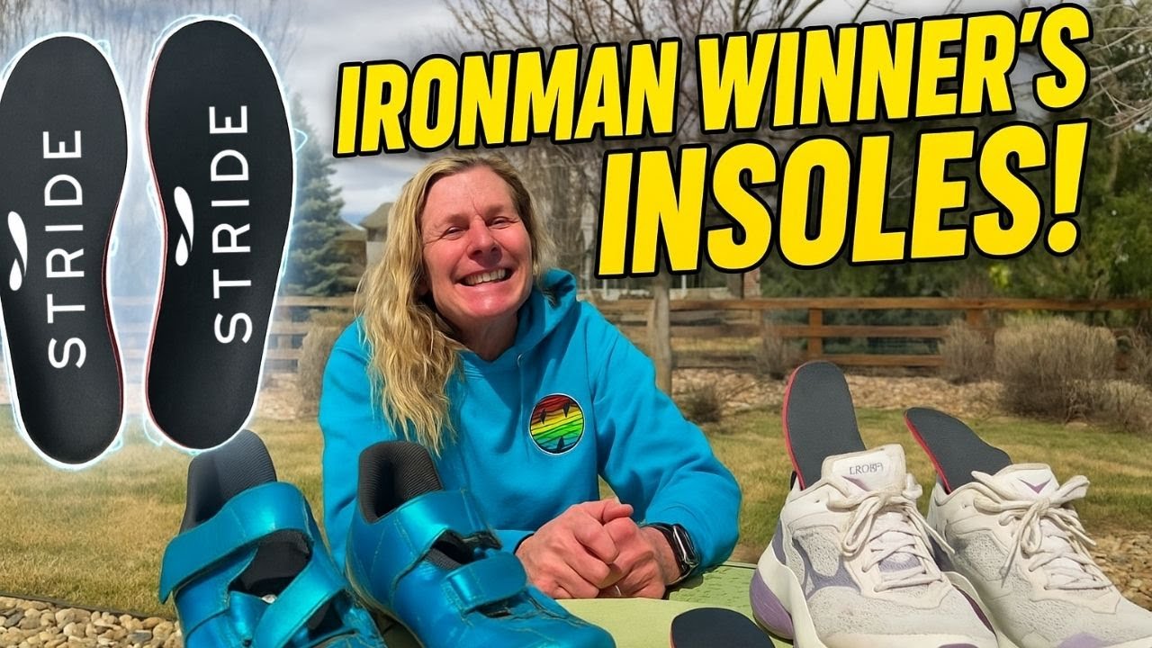 Ironman and Ultraman Winner - Dede Griesbauer Reveals Secret  InSoles | Stride Soles Review