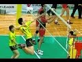 バレーボール豪快スパイク練習!ハイキュー Volleyball Spikes Haikyuu 堺ブレイザーズ サントリー 男子バレー ファイナル6