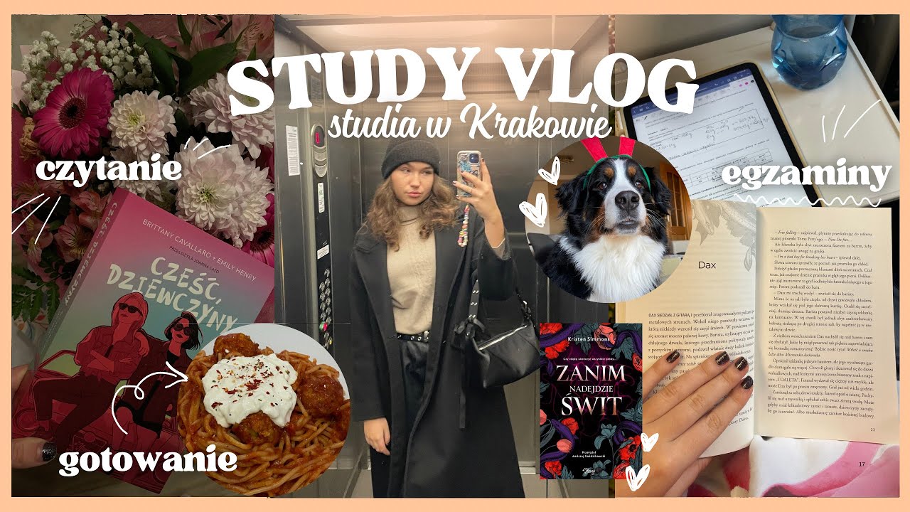 STUDY VLOG ️ 📚 | PIERWSZE EGZAMINY NA STUDIACH I GOTOWANIE - YouTube