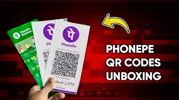 Phonepe Qr Codes Unboxing | Phonepe Business Free Qr Codes 2024 | Barcode Unboxing