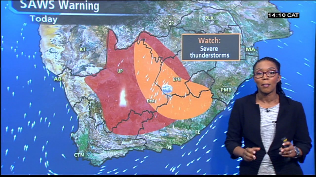 SA Weather Services predicts thunder storm in some parts of KZN YouTube