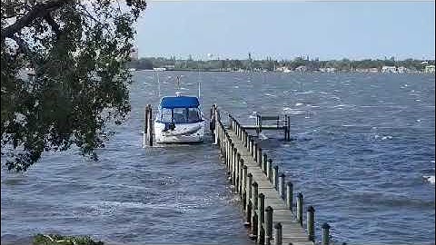 TideSlide video of high winds in action