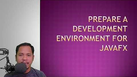 Setting Up JavaFX Dev Environment