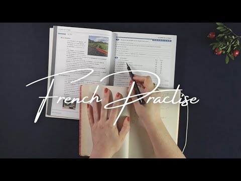 ASMR relaxing French lesson with important vocabulary: la viticulture🍷🐓 (soft spoken, book sounds)