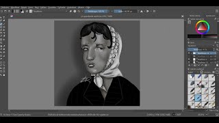 Semi-realism practice (KRITA SPEEDPAINT)