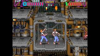 [MAME] Aliens (1990, Konami) Two Players Gameplay