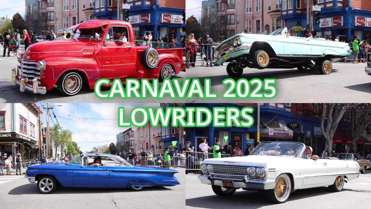 Carnaval San Francisco 2025 Parade ~ San Francisco Lowrider Council (4K)