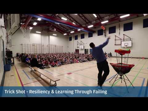 Frisbee and Unplugging at Fish Creek School