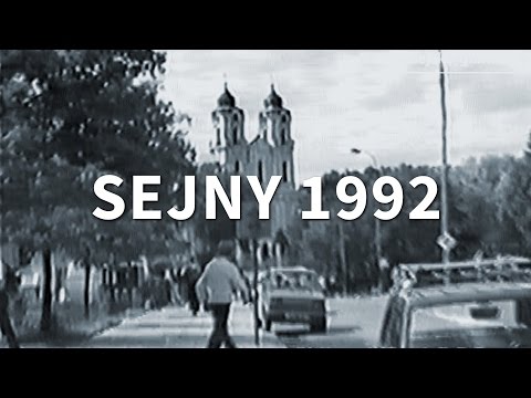 Przejazd przez Sejny - 1992