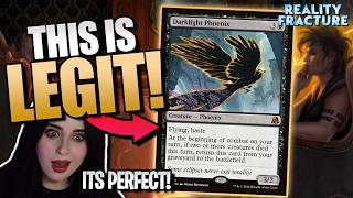Darklight Phoenix is my new obsession! | Mono B Sacrifice | Reality Fracture Standard MTG Arena screenshot 3