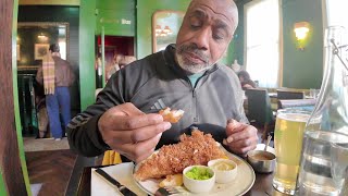 Traditional Sunday Roast vs Fish & Chips at The George Pub London