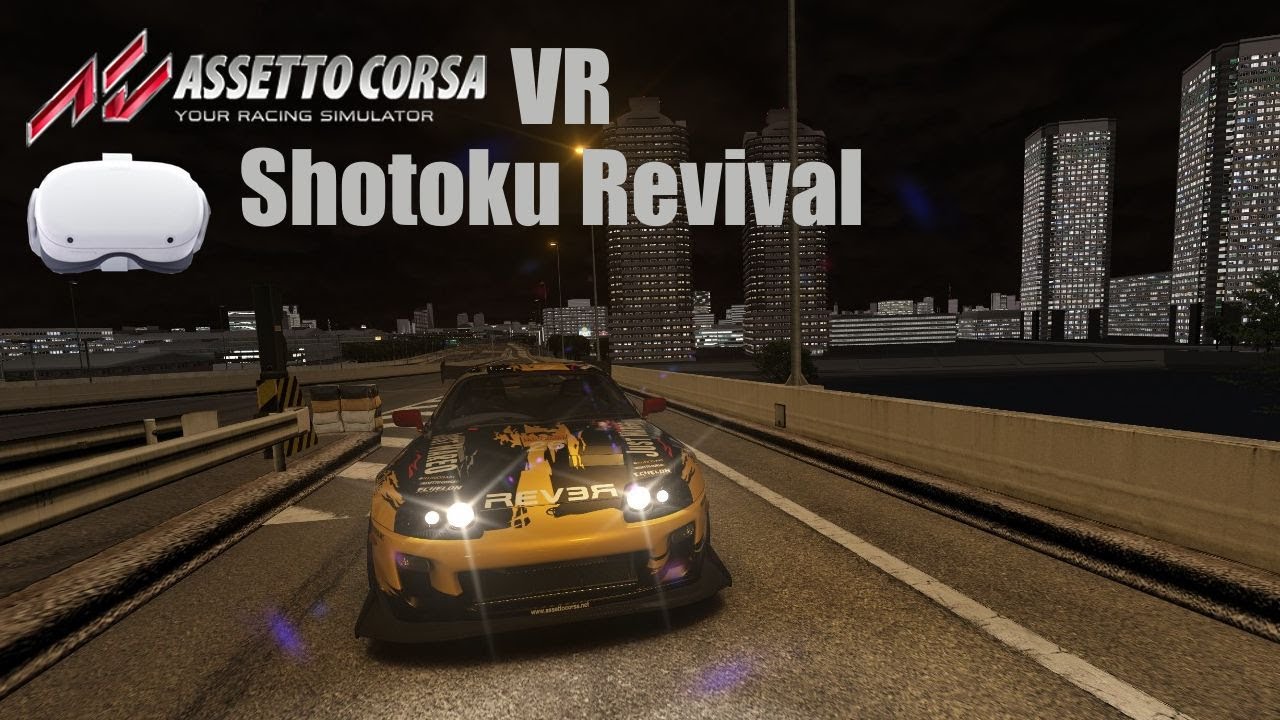 Assetto Corsa Shutoko with Rain & Traffic, 4090 with i9 - solid 90 on  Quest, this is truly a VR experience : r/VRGaming