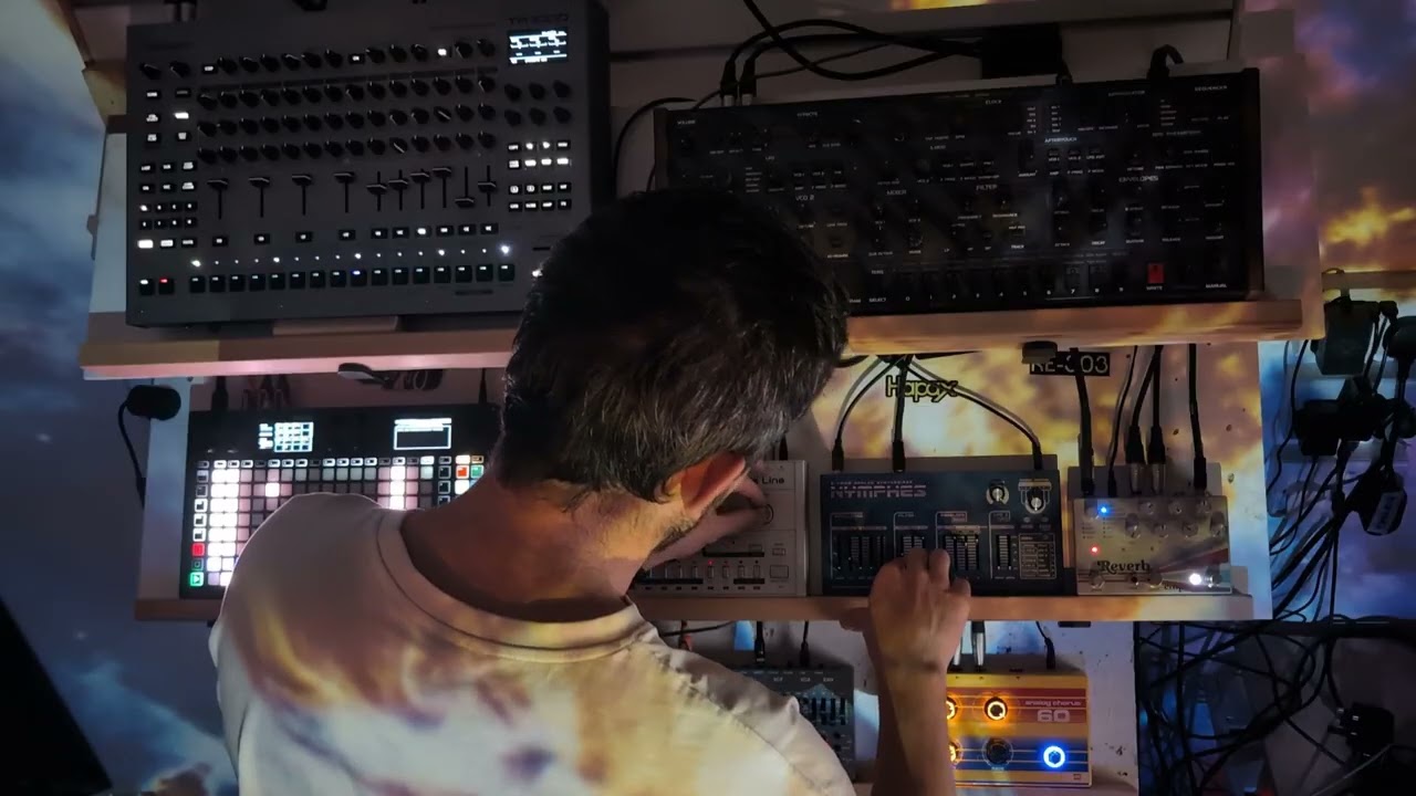 TR-1000 Jam (with Hapax, RE303, Nymphes, SH01a)