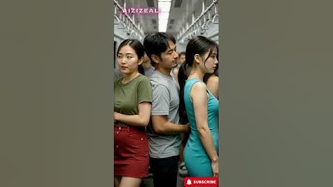 Was he frustrated, crowed in subway train ride #subway #shorts  #viralshorts #aiart