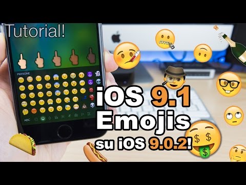Come avere gli Emoji di iOS 9.1 & 9.2 su iOS 9.0.2 [iPhone, iPad, iPod touch]