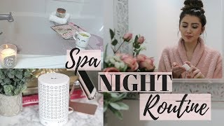 SPA NIGHT + PAMPER ROUTINE | Lace \& Lashes