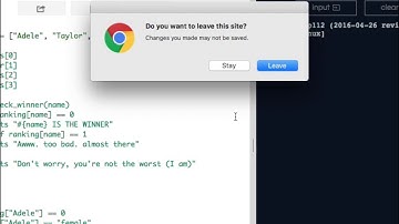 CS101 Ruby - Session 4 Part 2 - Learn Hash