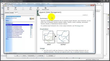 New Feature class and appending data | a GIS ArcMap 10.0 SP3 Video Tutorial by Gregory Lund