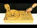 How To Make Casino Roulette Game from Cardboard at Home ...