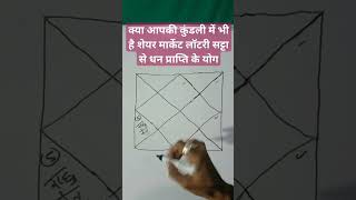 शेयर मार्केट से धन प्राप्ति योग astrology viral jyotish