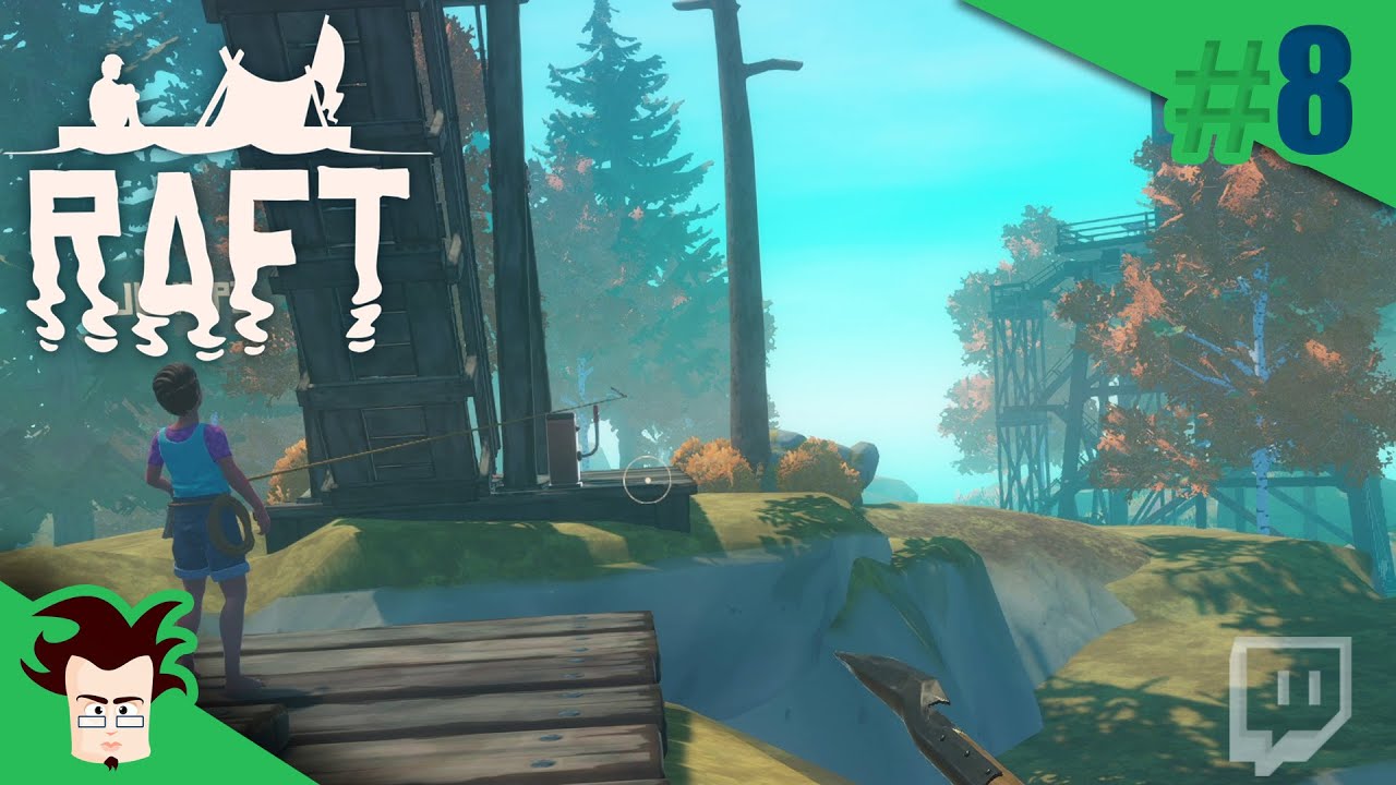 La manace poilue | Part 8 | RAFT en MULTI | Gameplay FR - YouTube