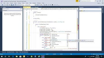 Coding Download Event - Complete YouTube Downloader C# (Part 2) - Sathiyaraman