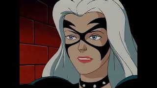 Spider Man & Black Cat's Relationship Scenes   Spider Man  The Animated Series HD