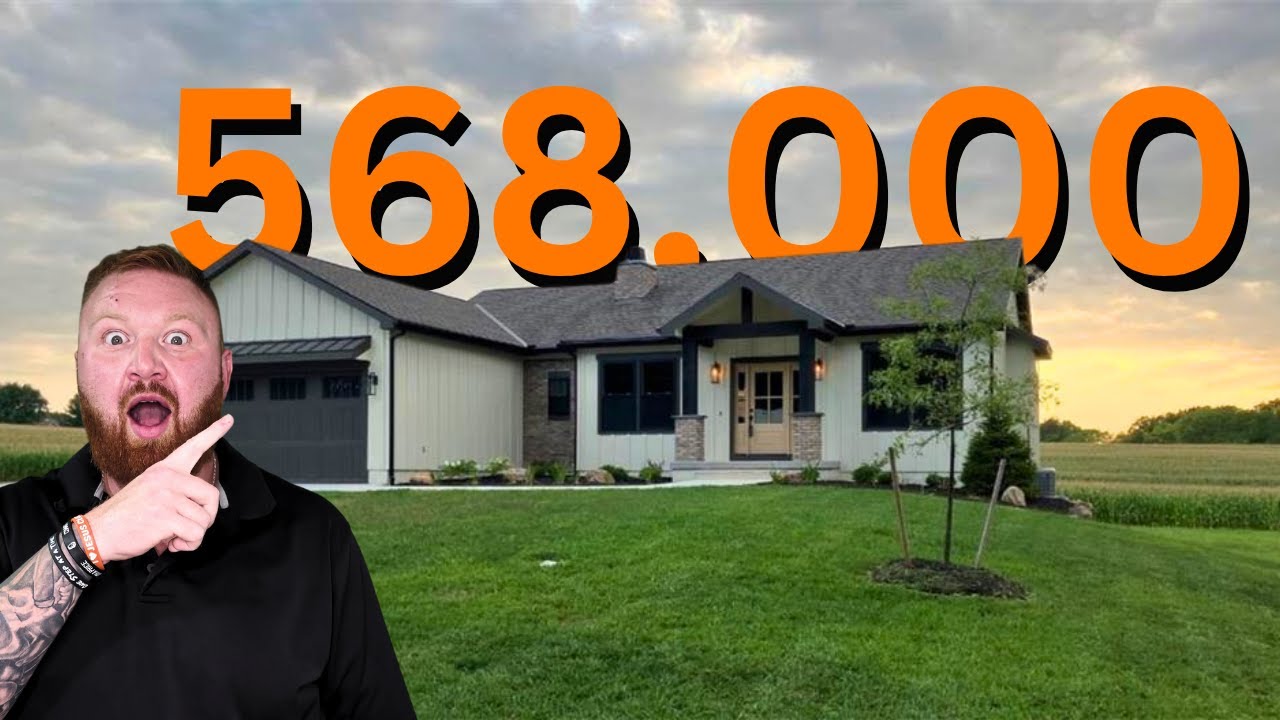 Video thumbnail: What 560k can get you for a new home in Lawson, Missouri?