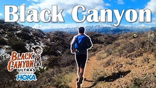 Black Canyon 100k Trail Ultra Marathon - Running Through Snow, Mud and Water