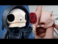 The BABY GRIM REAPER - Tim Burton Style Character | Polymer Clay Sculpture | Ace of Clay
