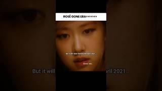 Same date… but it will never feel like Rosé’s ‘Gone’ era again 🥺#rosé #blackpink #shorts