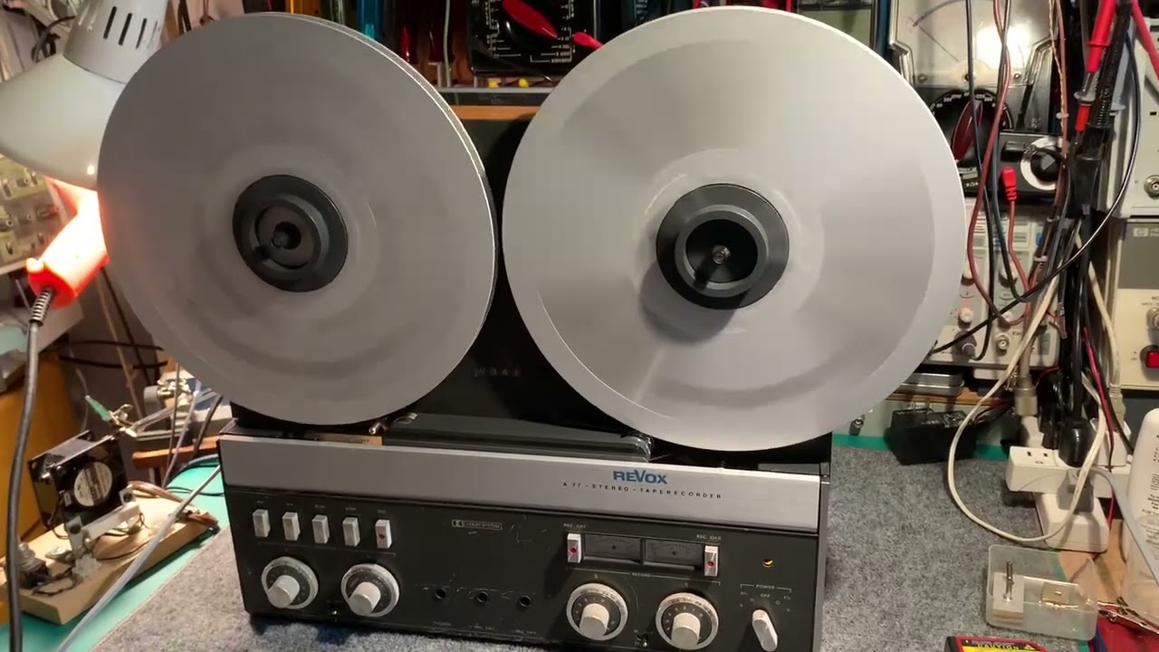 Revox A77 MkIV Final Tests on Take Up Spool Issue YouTube