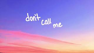 sammy rash - don't call me (official audio)