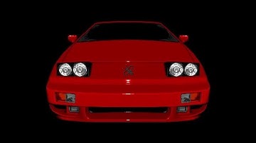 Lotus Esprit Turbo Challenge (beta 2) for ATARI STe