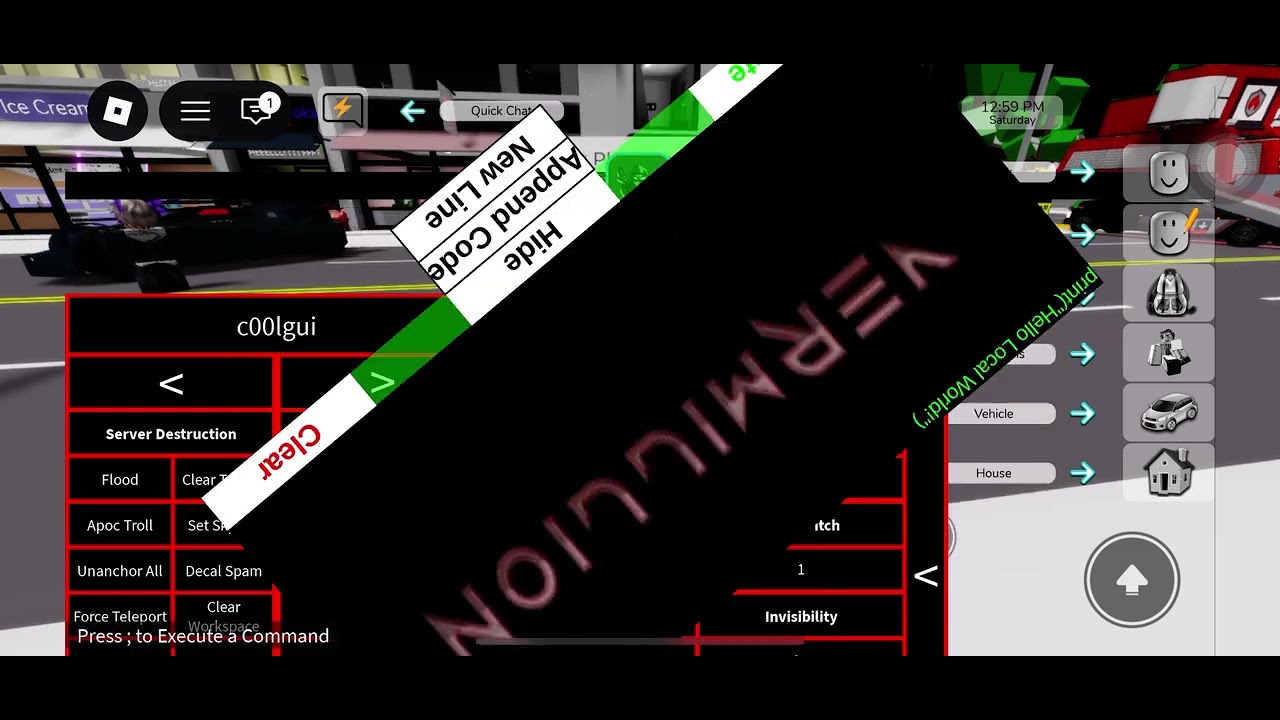 Using coolkid gui script - YouTube