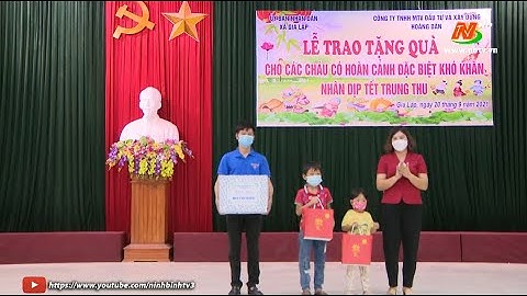 Tặng quà Trung thu cho trẻ em có hoàn cảnh khó khăn