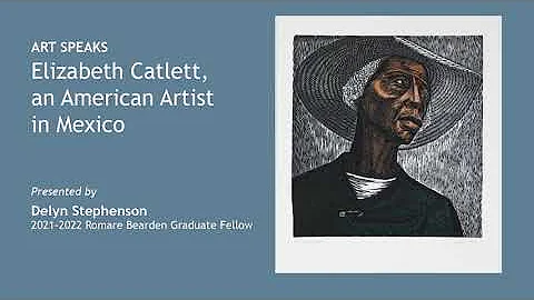 Art Speaks: Elizabeth Catlett, an American Artist in Mexico