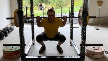 Day 155: Can a lazy 48 year old get back in shape? #squat