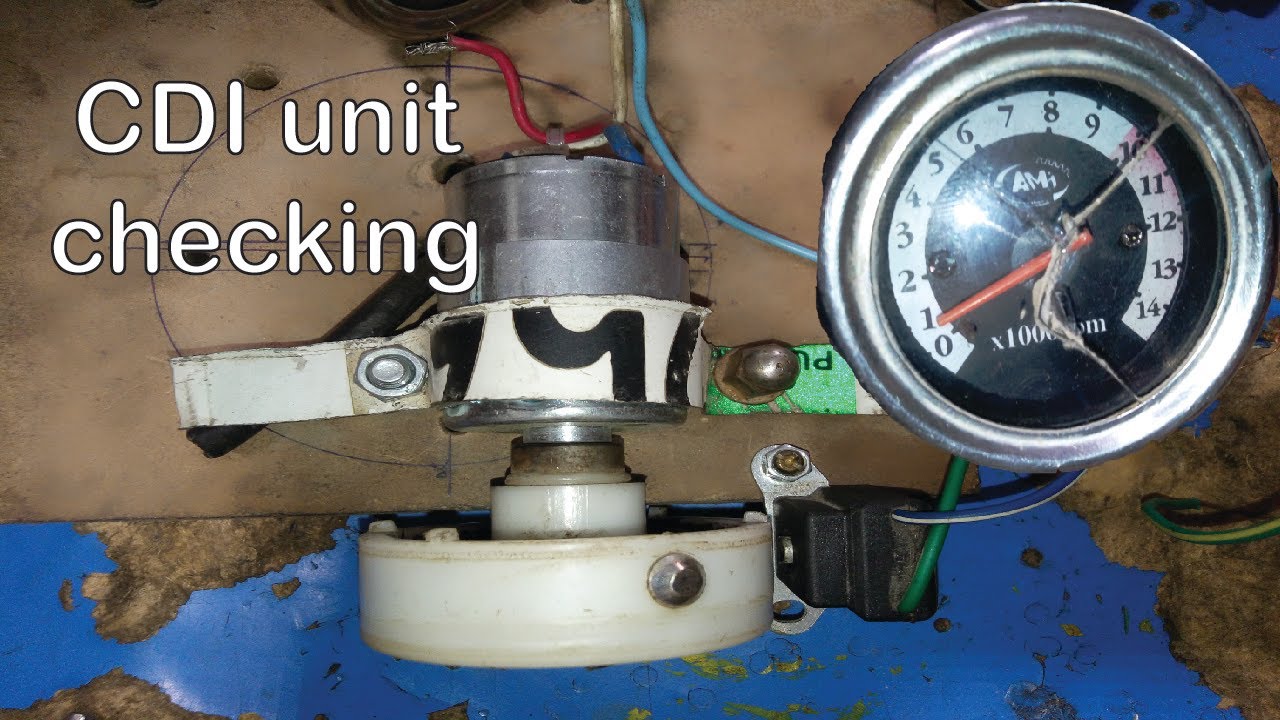 How to check CDI unit testing |how to test bike cdi on multi meter