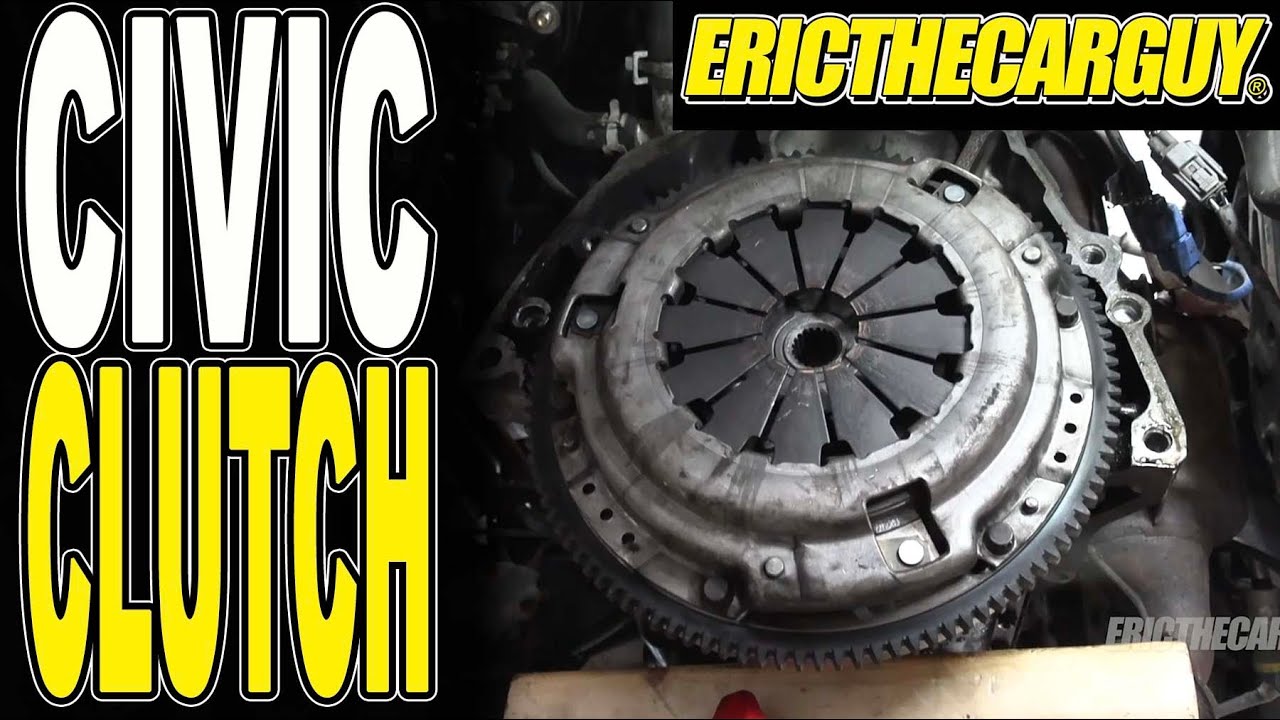 01-05 Honda Civic Clutch Replacement - YouTube