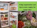 Fridge Organisation / Tips to store vegetables fresh for longer days /fridge organisation in kannada