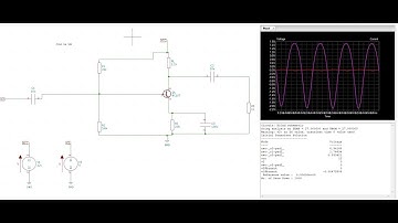 KiCad tutorial 2: Amplitude modulation circuit  using transistor bc107
