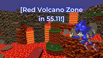 SRB2: Red Volcano Zone 1 Metal Sonic in 55.11! [V. 2.2.10]